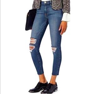 Frame Le High Skinny in Mooreyard Size 26